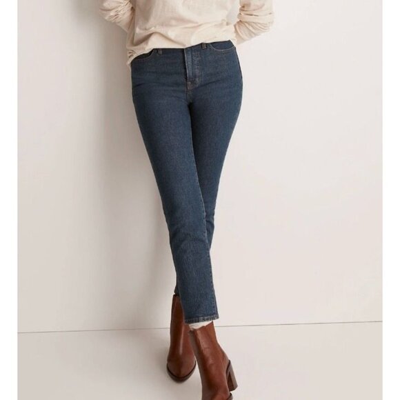 Madewell The Perfect Vintage Jean 30 Petite Haight Wash Deep Indigo High Rise - Picture 2 of 8